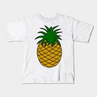 Pineapple Pattern Kids T-Shirt